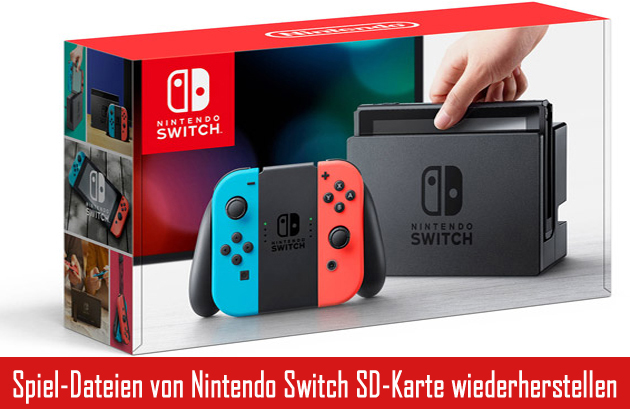 Nintendo Switch SD-Karte Datenrettung