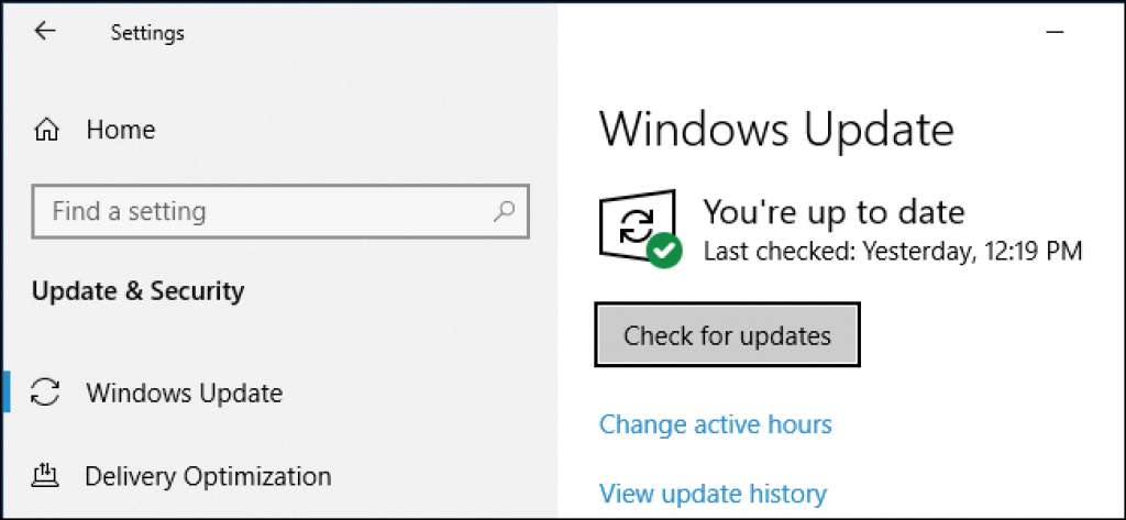 Aktualisieren Sie Ihr Windows-Betriebssystem
