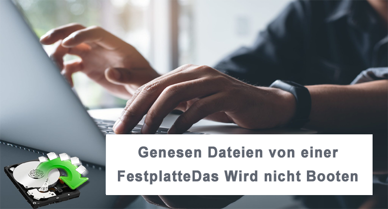 genesen Dateien von einer Festplatte