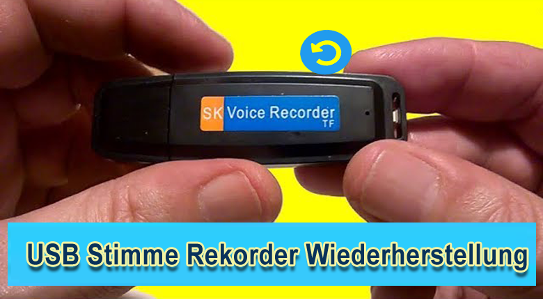 USB Stimme Rekorder Wiederherstellung