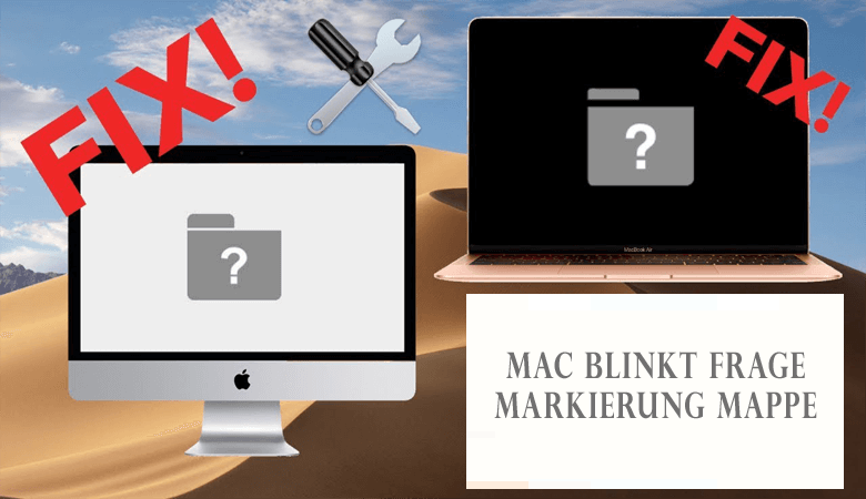 Mac Blinkt Frage Markierung Mappe