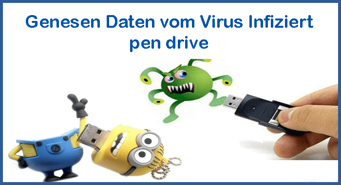 Wie Zu Genesen Daten vom Virus Infiziert  pen drive [In Top 6 Möglichkeiten]?