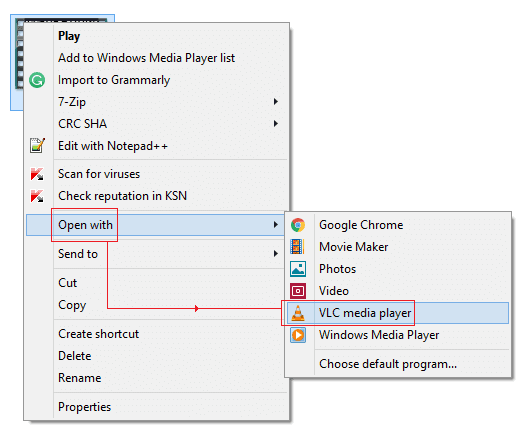 Reparatur von MKV-Dateien