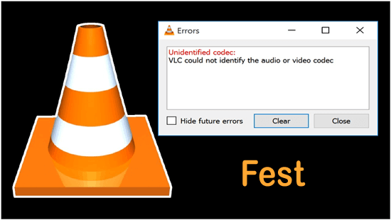 VLC konnte den Audio- oder Video-Codec nicht identifizieren