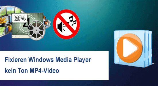 Fixieren Windows Media Player kein Ton MP4-Video