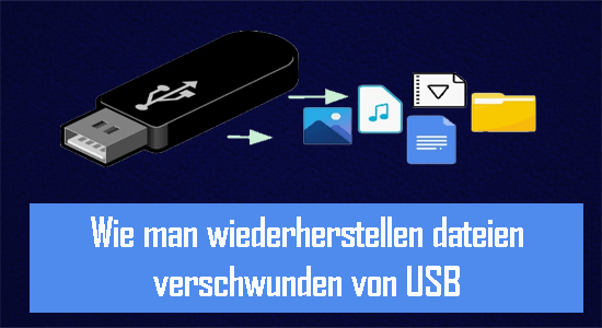 Dateien kopiert zum Verschwinden des USB-Laufwerks