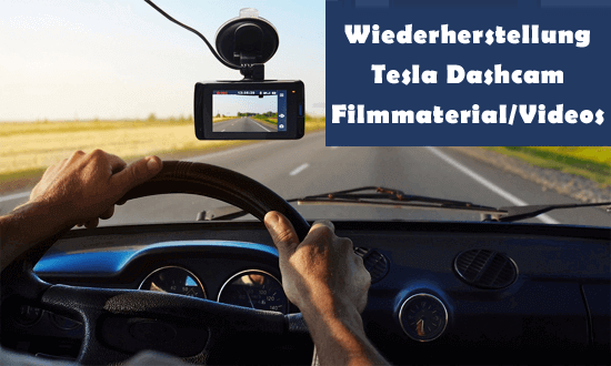 Wiederherstellung Tesla Dashcam Filmmaterial/Videos