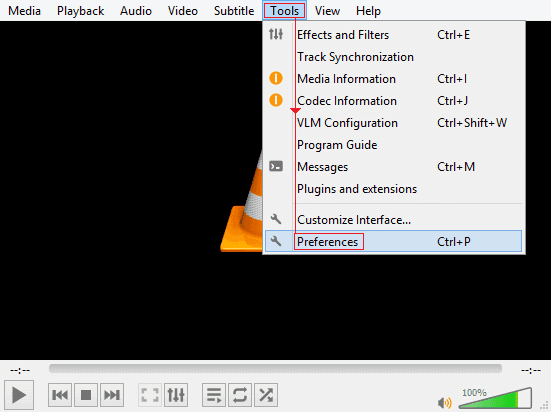 Eingabe kann nicht geöffnet werden. VLC kann die MRL nicht öffnen