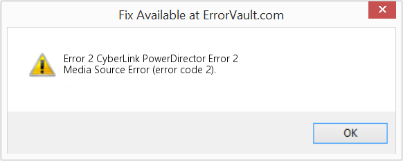 CyberLink PowerDirector Media Source Error