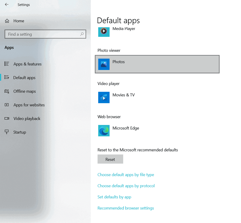 Kann nicht Öffnen Sie JPG-Dateien in Windows 10
